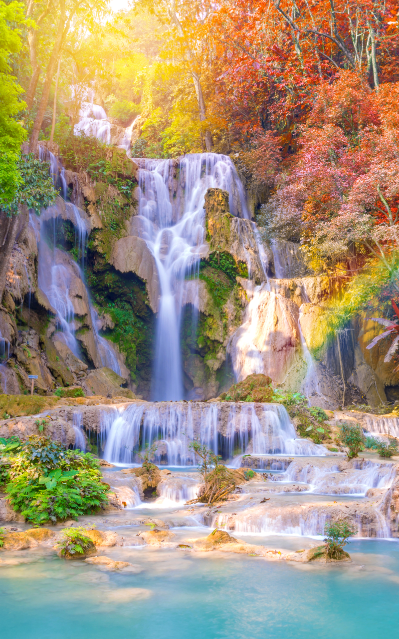 Autumn Waterfall