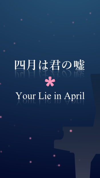 Anime Your Lie in April Phone Wallpaper