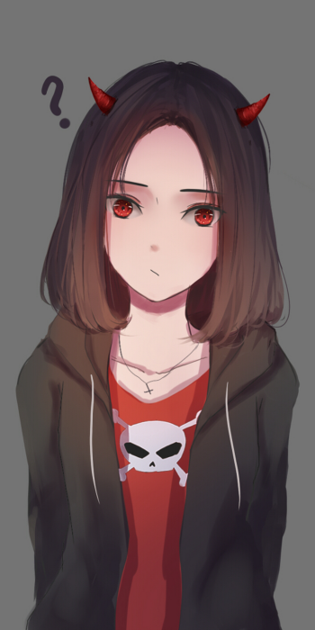  Anime Girl by 梦夏shimmer