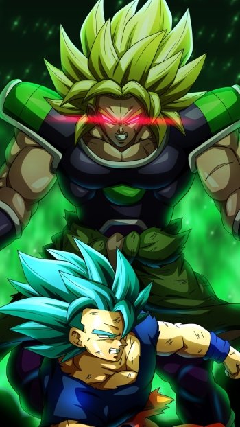  Goku vs Broly by Diego Saavedra