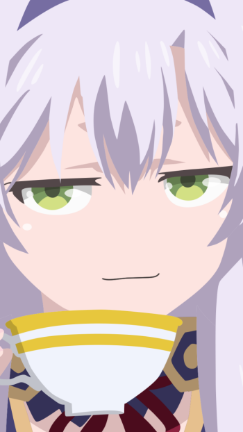 Sistine Fibel Anime Rokudenashi Majutsu Koushi to Akashic Records Phone Wallpaper
