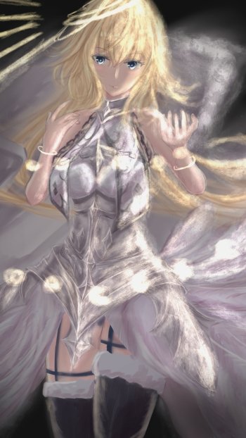Jeanne d'Arc (Fate Series) Anime Fate/Grand Order Phone Wallpaper