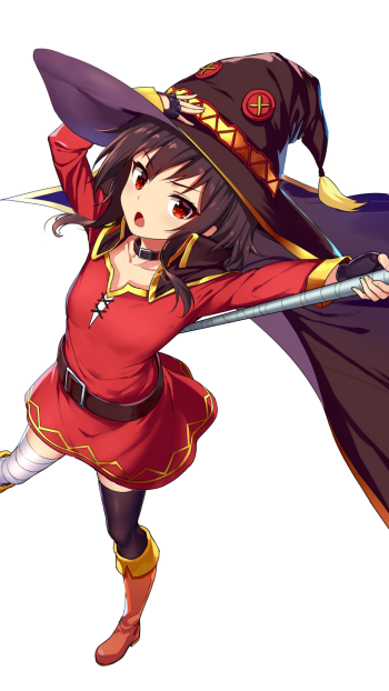 Megumin (KonoSuba) KonoSuba Anime KonoSuba - God’s blessing on this wonderful world!! Phone Wallpaper