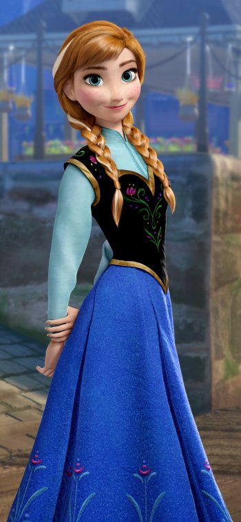 Frozen (Movie) Anna (Frozen) movie Phone Wallpaper