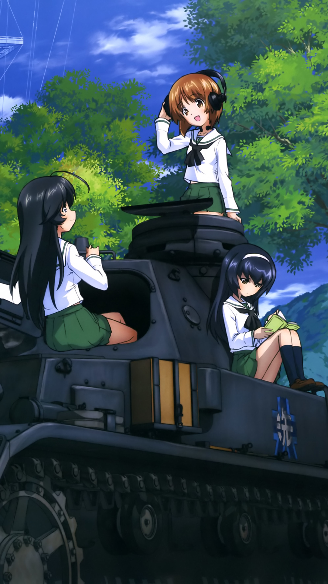 Download Anime Girls Und Panzer Phone Wallpaper - Mobile Abyss