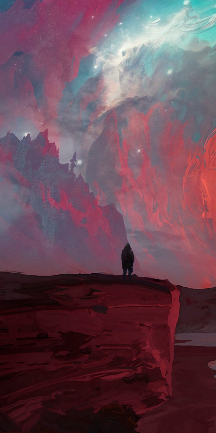 Download Artistic Sunrise Phone Wallpaper