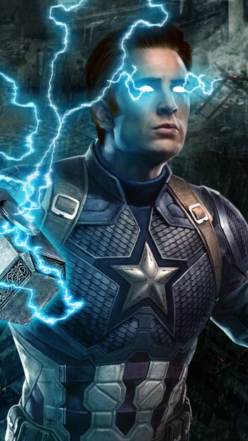 Captain America movie Avengers EndGame Phone Wallpaper