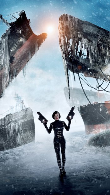 Milla Jovovich movie Resident Evil: Retribution Phone Wallpaper