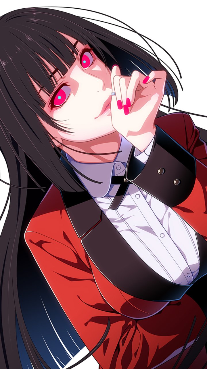 Download Yumeko Jabami Anime Kakegurui Phone Wallpaper