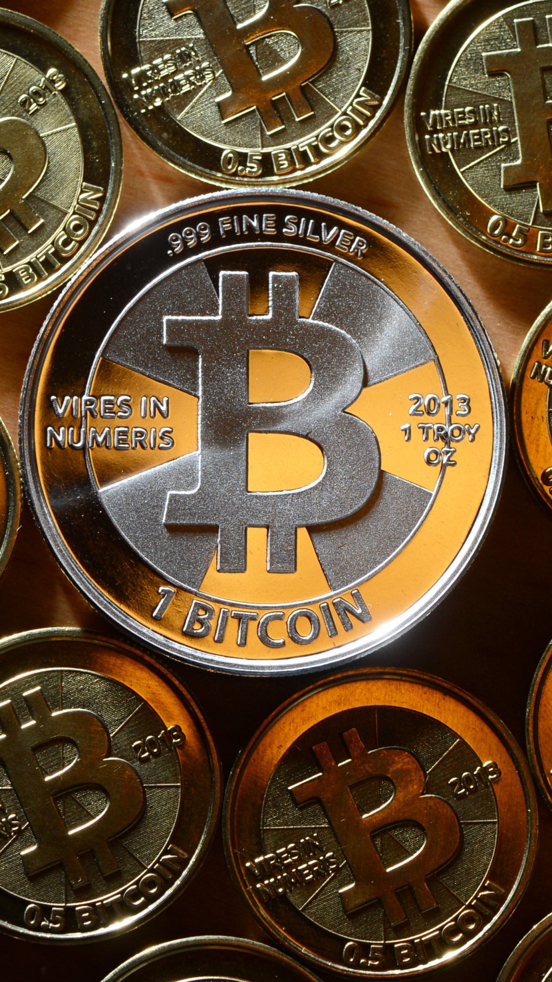 Download Technology Bitcoin Phone Wallpaper