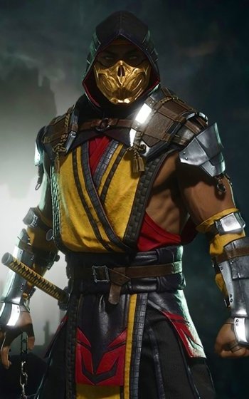 Scorpion (Mortal Kombat) video game Mortal Kombat 11 Phone Wallpaper