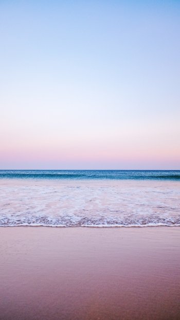 ocean horizon nature beach Phone Wallpaper
