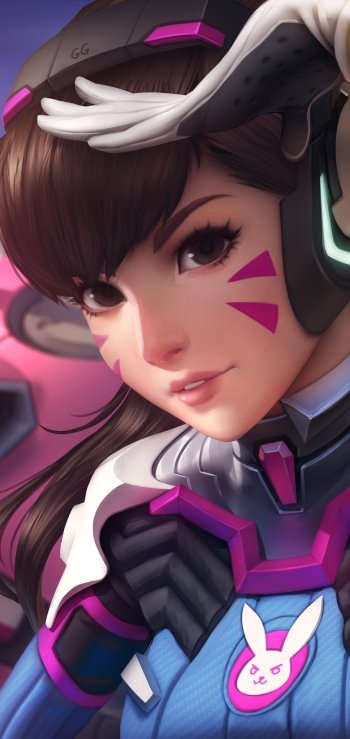 D.Va (Overwatch) video game Overwatch Phone Wallpaper