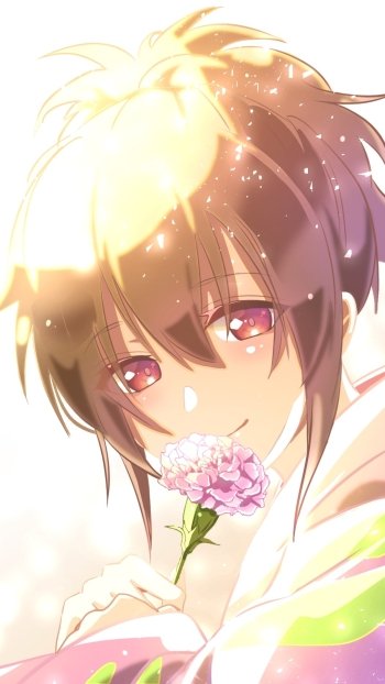 Okita Mitsuba Anime Gintama Phone Wallpaper