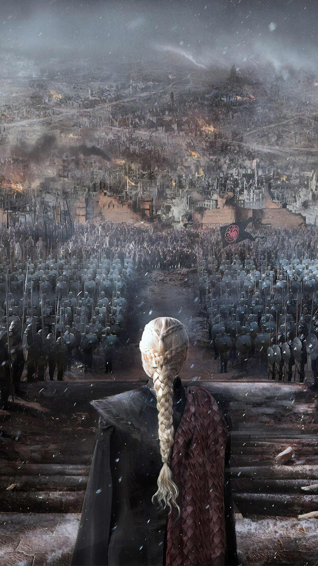 Game Of Thrones Phone Wallpaper by Kieran Belshaw