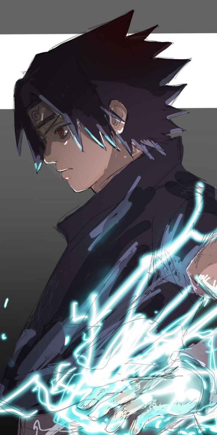Download Sasuke Uchiha Anime Naruto Phone Wallpaper