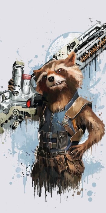 Guardians of the Galaxy Rocket Raccoon movie Avengers: Infinity War Phone Wallpaper