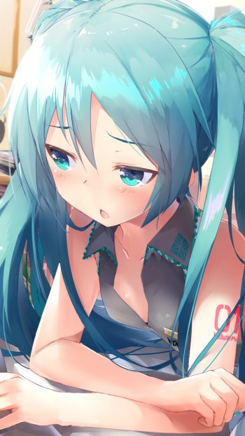 Hatsune Miku Anime Vocaloid Phone Wallpaper