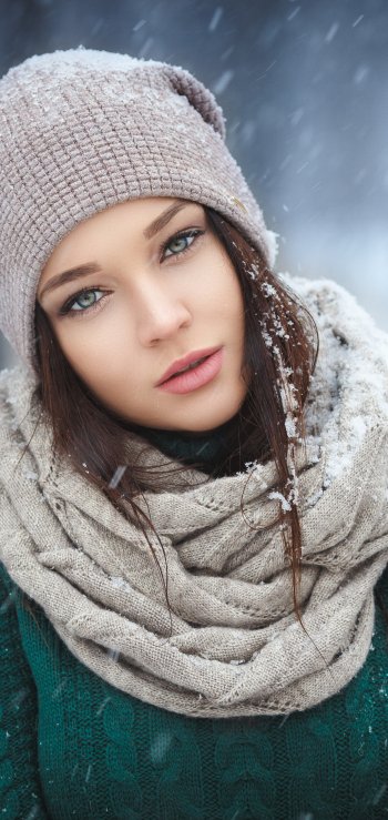 woman Angelina Petrova Phone Wallpaper