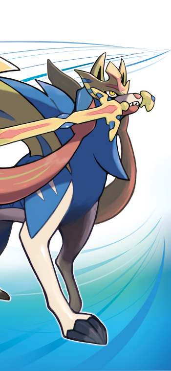 Pokémon Shield Pokémon Sword Pokemon Zacian (Pokémon) video game Pokémon: Sword and Shield Phone Wallpaper