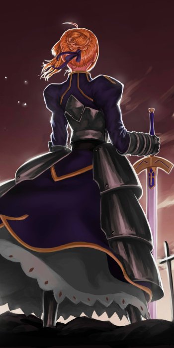 Anime Fate/Stay Night Phone Wallpaper