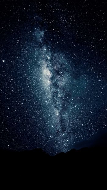 Sci Fi Milky Way Phone Wallpaper