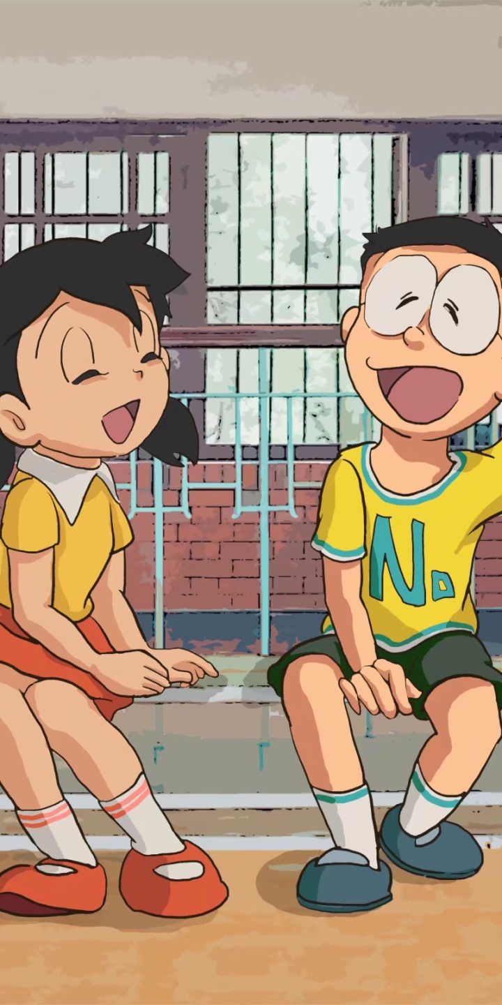 Nobita & Shizuka by 不吃草的狸猫