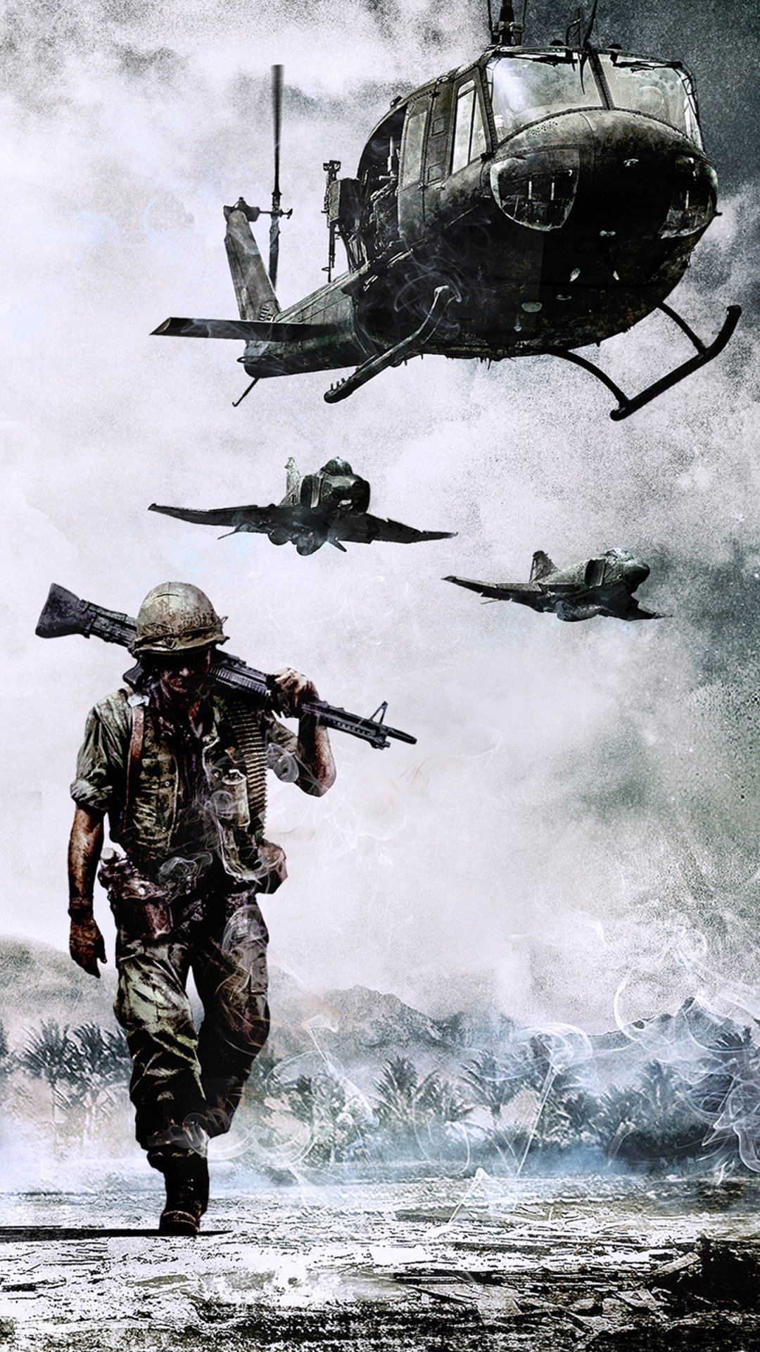 Download Battlefield Military Video Game Battlefield: Bad Company 2 Phone Wallpaper