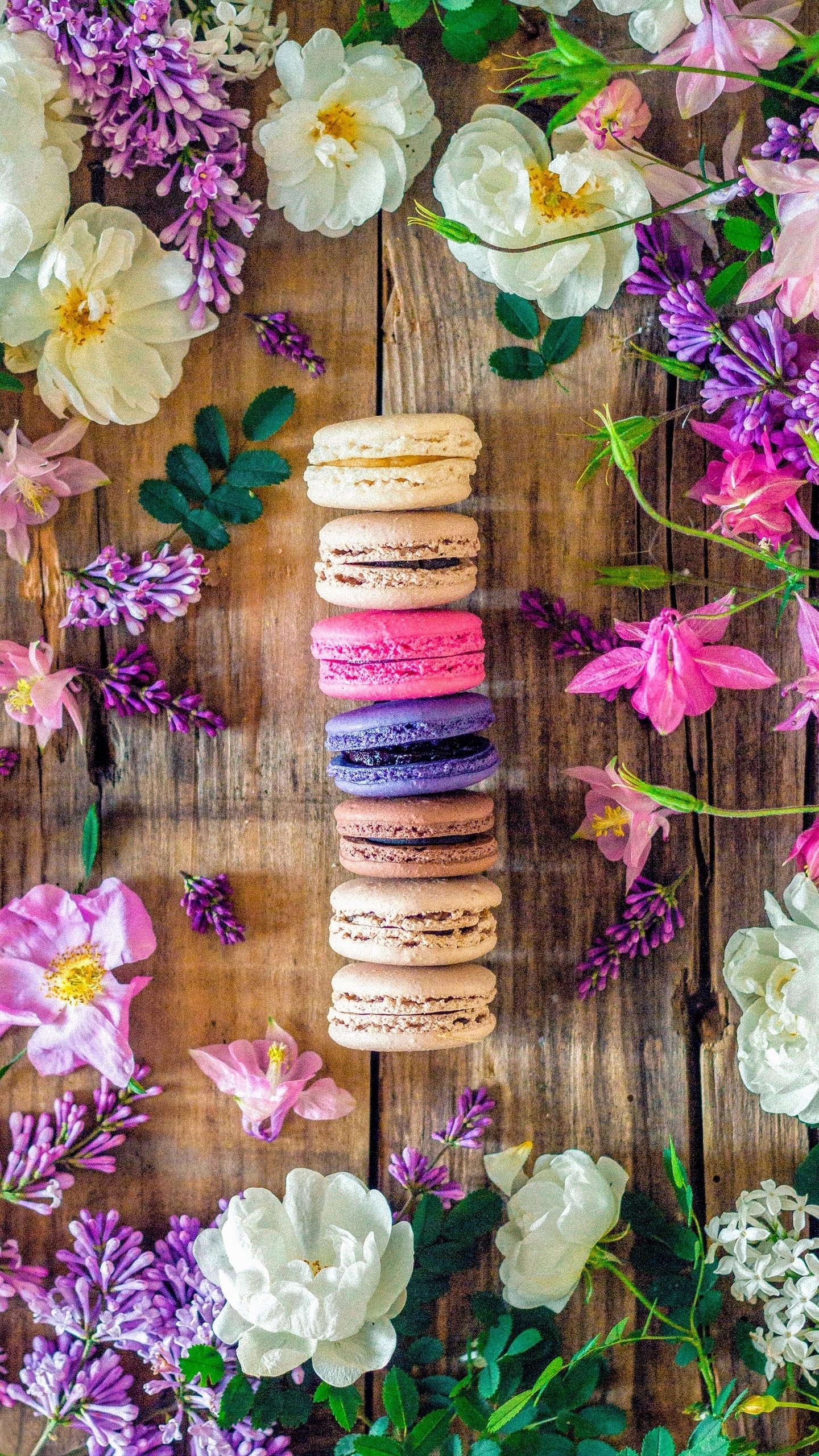 Download Food Macaron Phone Wallpaper