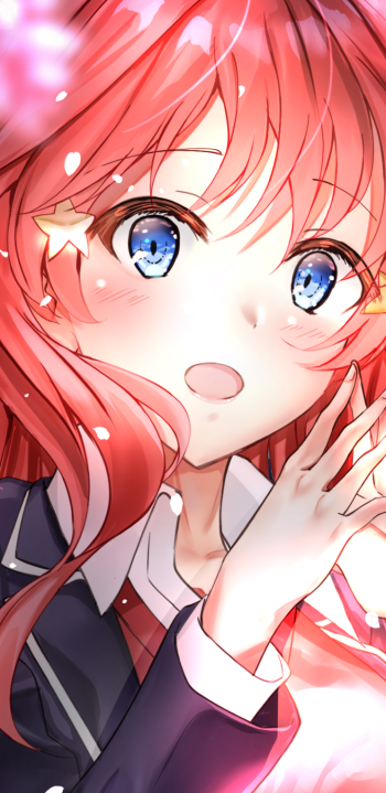 Itsuki Nakano Anime The Quintessential Quintuplets Phone Wallpaper