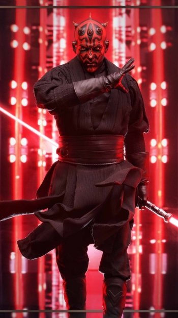 Darth Maul movie Star Wars: Episode I - The Phantom Menace Phone Wallpaper
