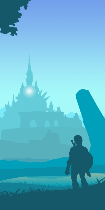 Link video game The Legend of Zelda: Breath of the Wild Phone Wallpaper