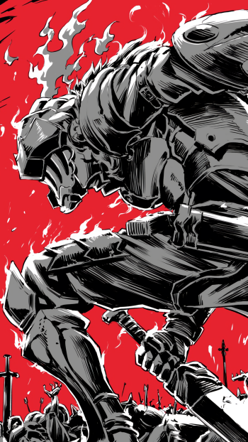 armor Anime Goblin Slayer Phone Wallpaper