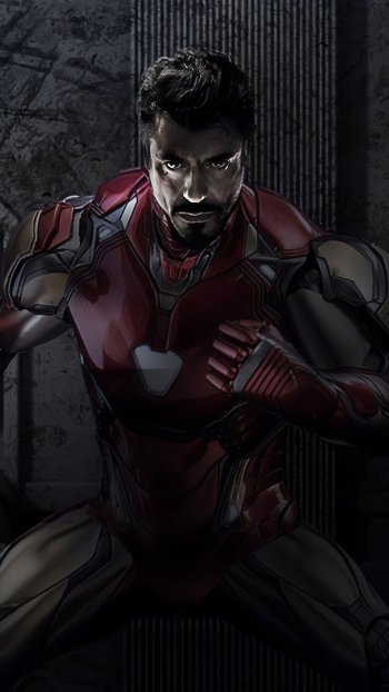 Iron Man movie Avengers EndGame Phone Wallpaper
