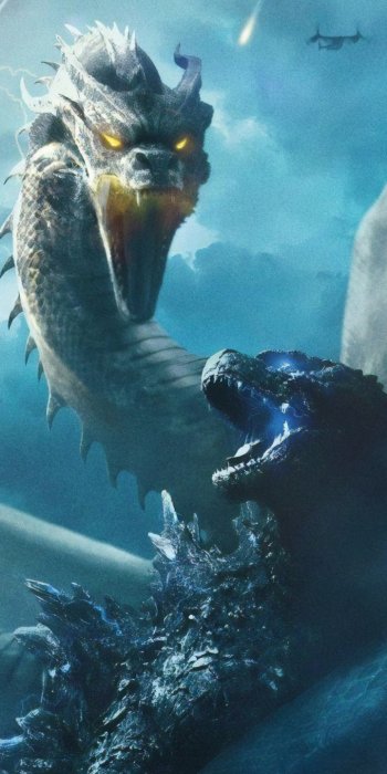 Godzilla movie Godzilla: King of the Monsters Phone Wallpaper