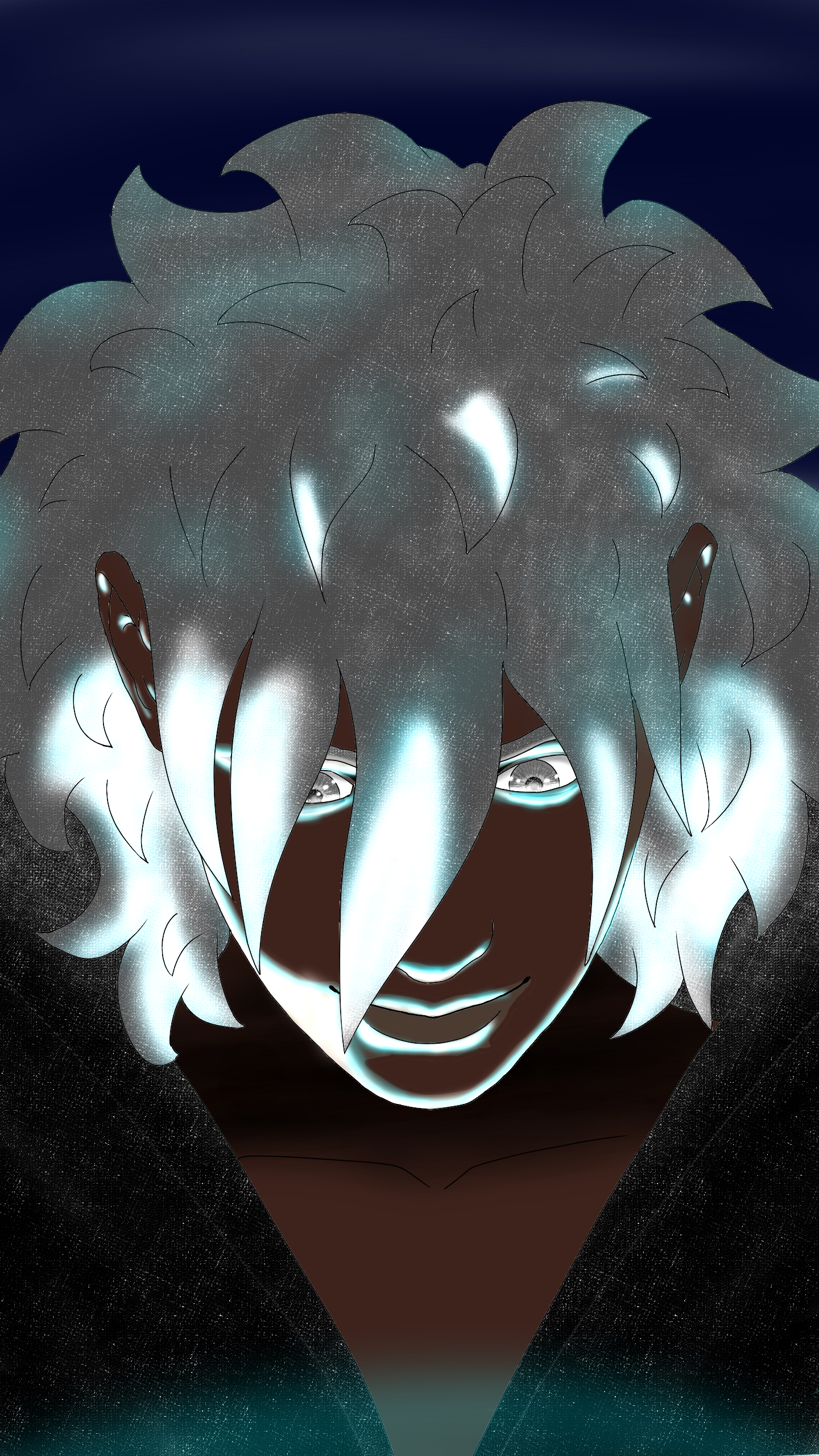 Download Drawing Anime Prison Blanche Phone Wallpaper by Geoahmed