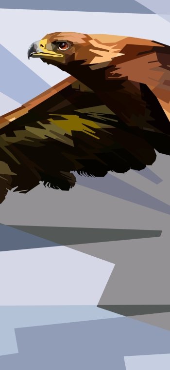  Artistic Eagle in Flight by Peri Priatna
