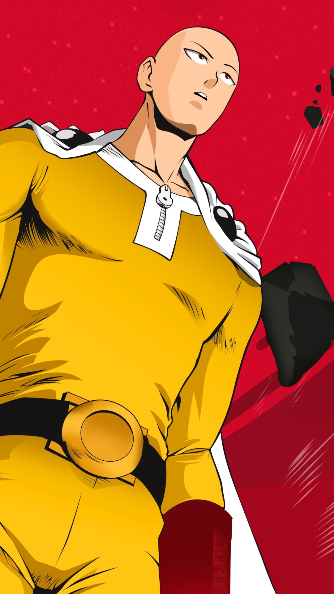 Saitama (One-Punch Man) Phone Wallpapers