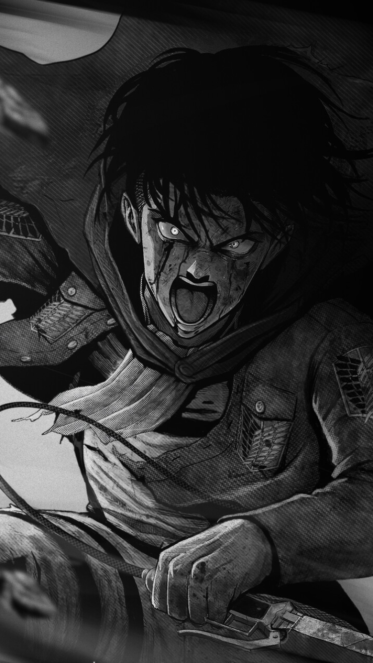 Anime Attack On Titan Phone Wallpaper by Jacob Noble