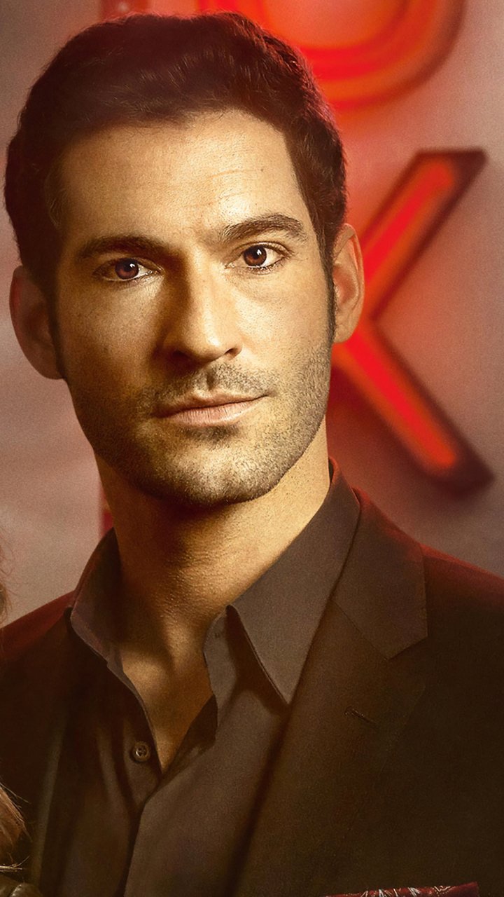 Download Tom Ellis Lucifer Morningstar Lucifer (TV Show) TV Show Lucifer Phone Wallpaper