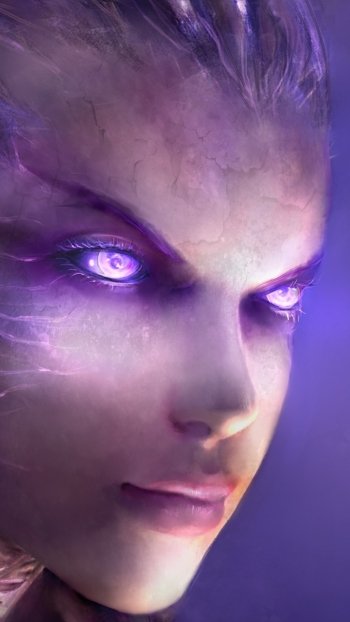 Sarah Kerrigan video game StarCraft II: Heart of the Swarm Phone Wallpaper