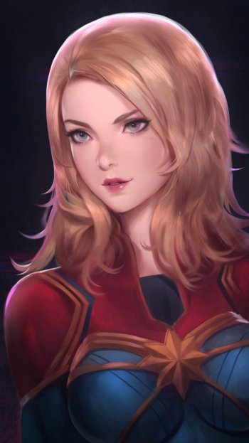  Captain Marvel by Zeronis