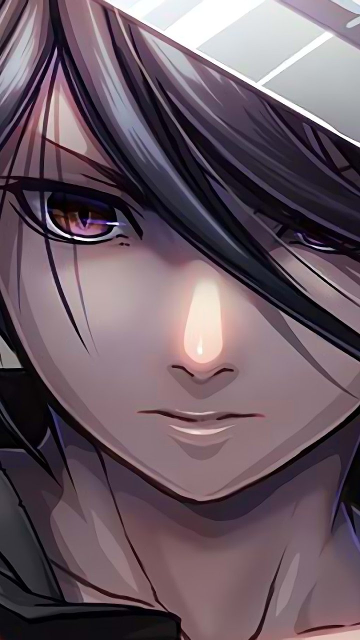 Download Purple Eyes Hyakkimaru (Dororo) Dororo Anime Phone Wallpaper