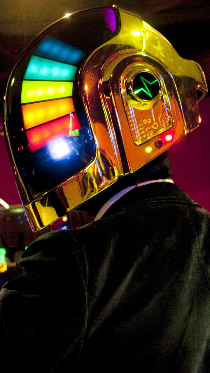 Download Music Daft Punk Phone Wallpaper