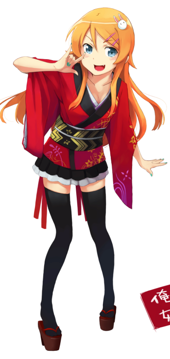 Kirino Kousaka Anime Oreimo Phone Wallpaper