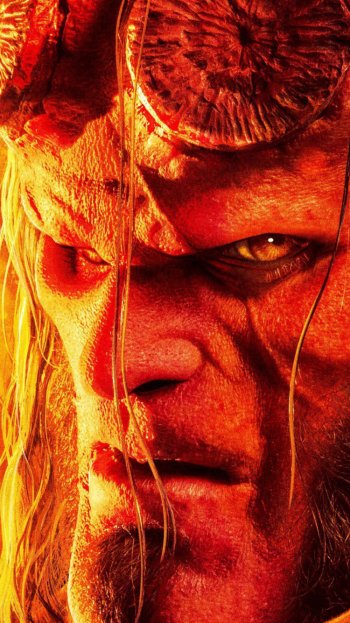 Hellboy movie Hellboy (2019) Phone Wallpaper