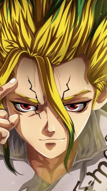 Senku Ishigami Anime Dr. Stone Phone Wallpaper