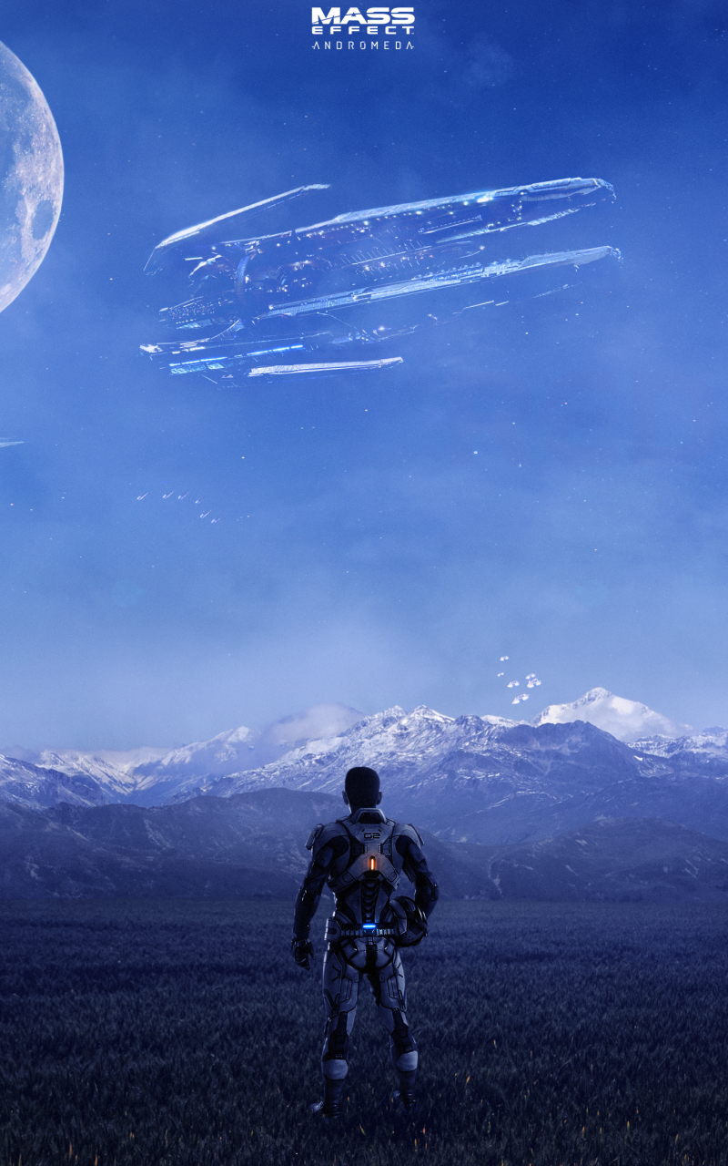 Mass Effect: Andromeda Phone Wallpaper by Alexander Manahov