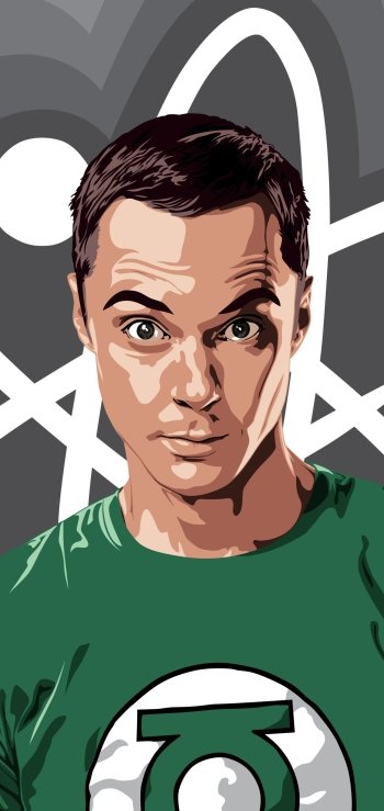 Sheldon Cooper Jim Parsons TV Show The Big Bang Theory Phone Wallpaper