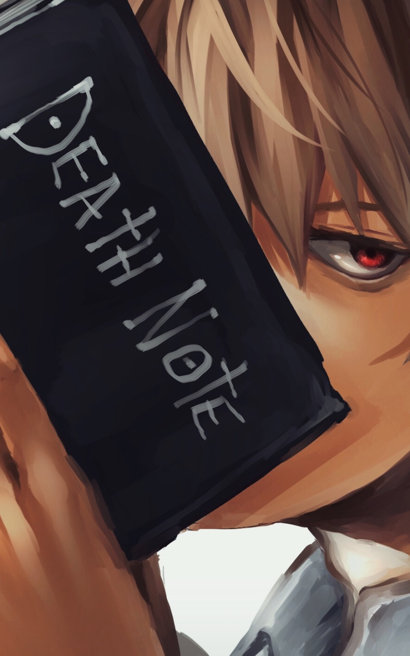 Anime Death Note Phone Wallpaper by IO